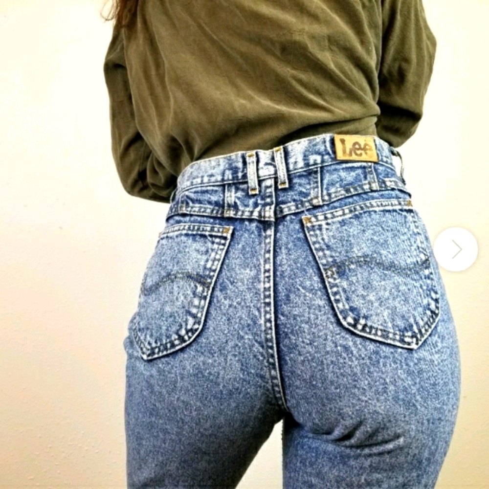 Vintage Lee Acid Jeans Original